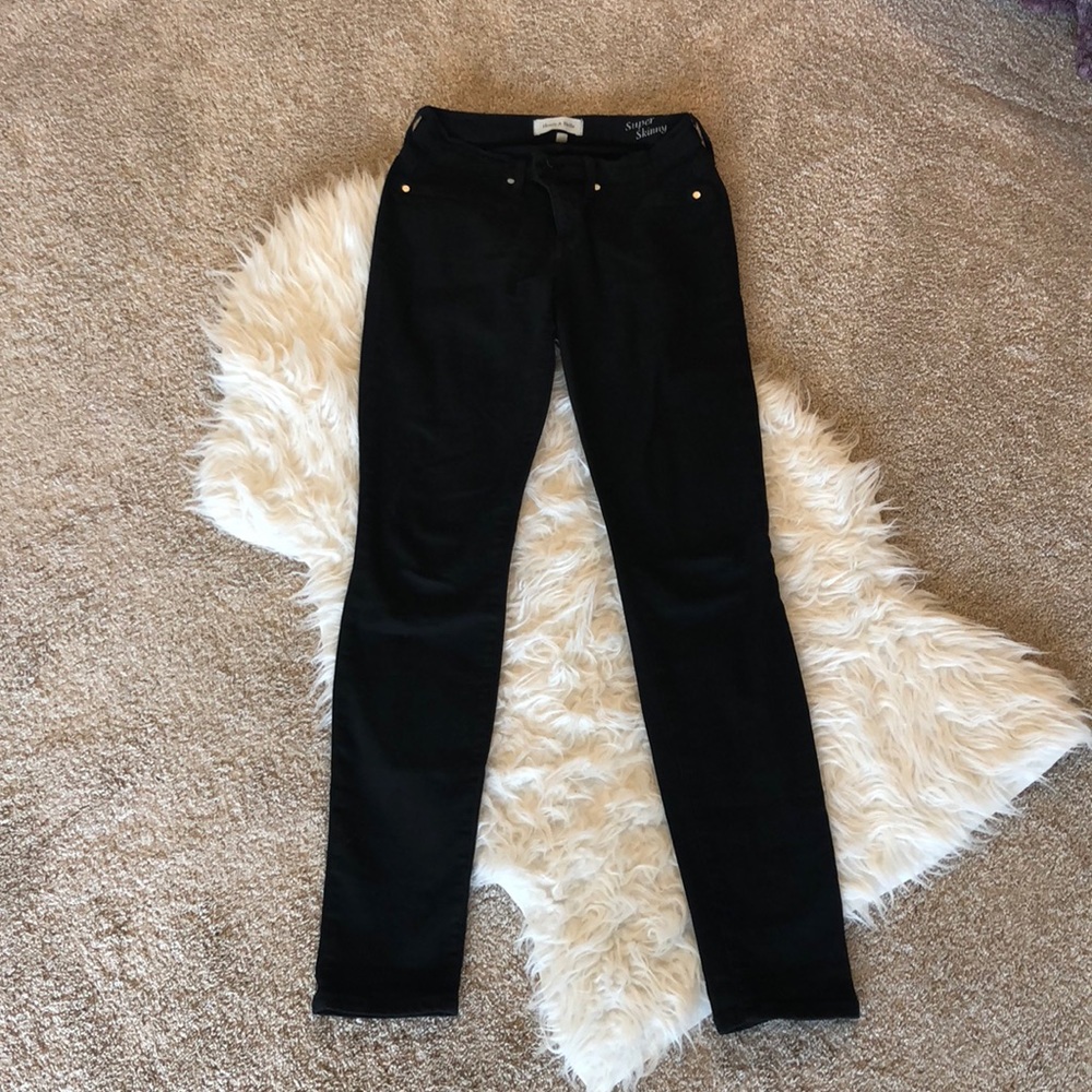 Henry & Belle black super skinny jeans